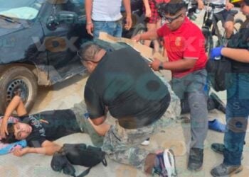 Jovencitos heridos motocicleta en Tampico