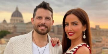Karla Díaz y Daniel por Italia