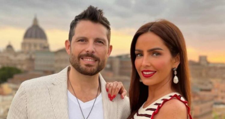 Karla Díaz y Daniel por Italia