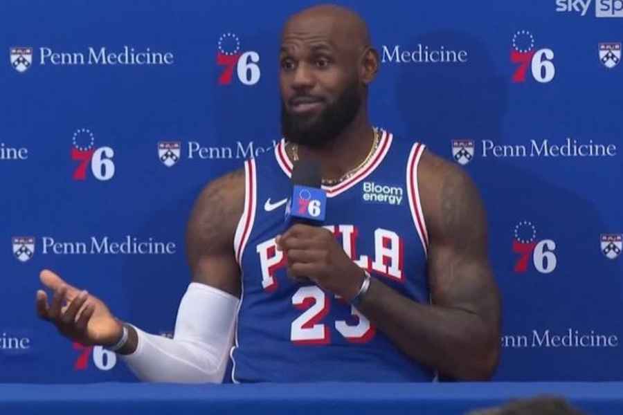 LeBron James sacrificio Philadelphia