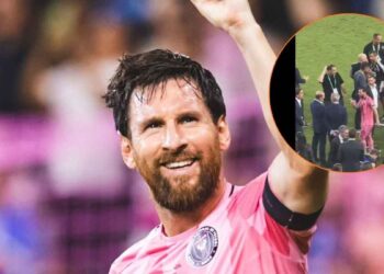 Lionel Messi Don Garber