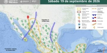 Lloverá hoy en Tamaulipas