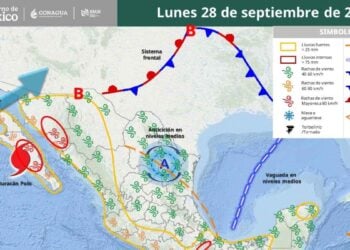 Lloverá hoy municipio Tamaulipas