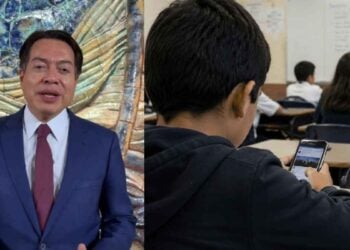 Mario Delgado uso telefonos