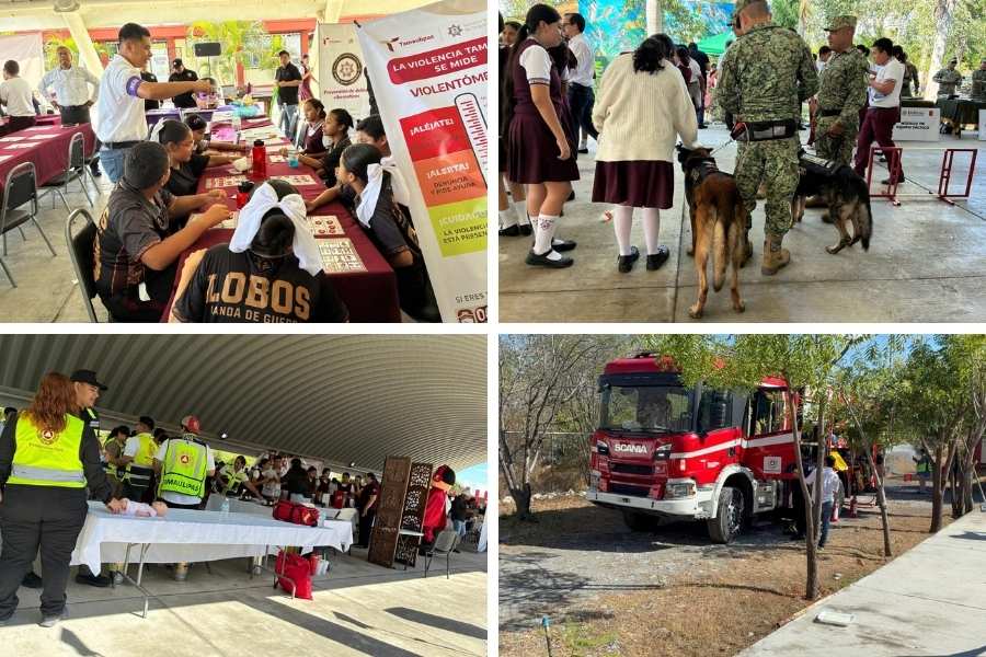 Mesa de Paz en escuelas de Tamaulipas
