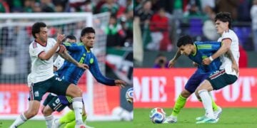 México ante Colombia