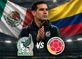México vs. Colombia Rafael Márquez