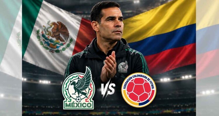México vs. Colombia Rafael Márquez