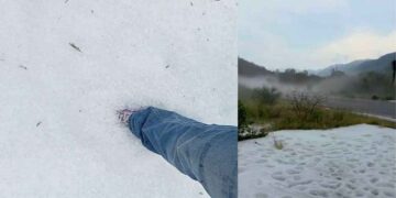 Miquihuana Tamaulipas granizo