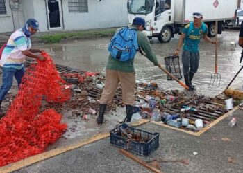 Monica Villarreal intensas lluvias