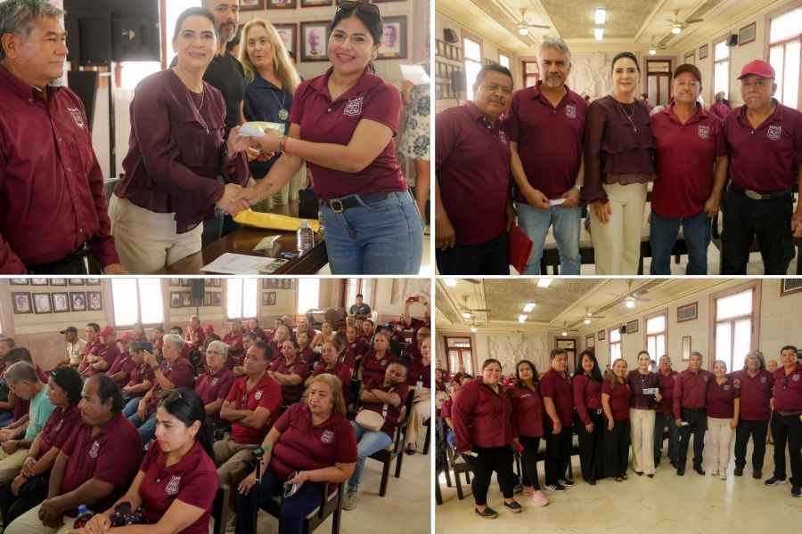 Mónica Villarreal trabajadores municipales