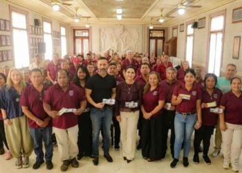 Mónica Villarreal trabajadores municipales