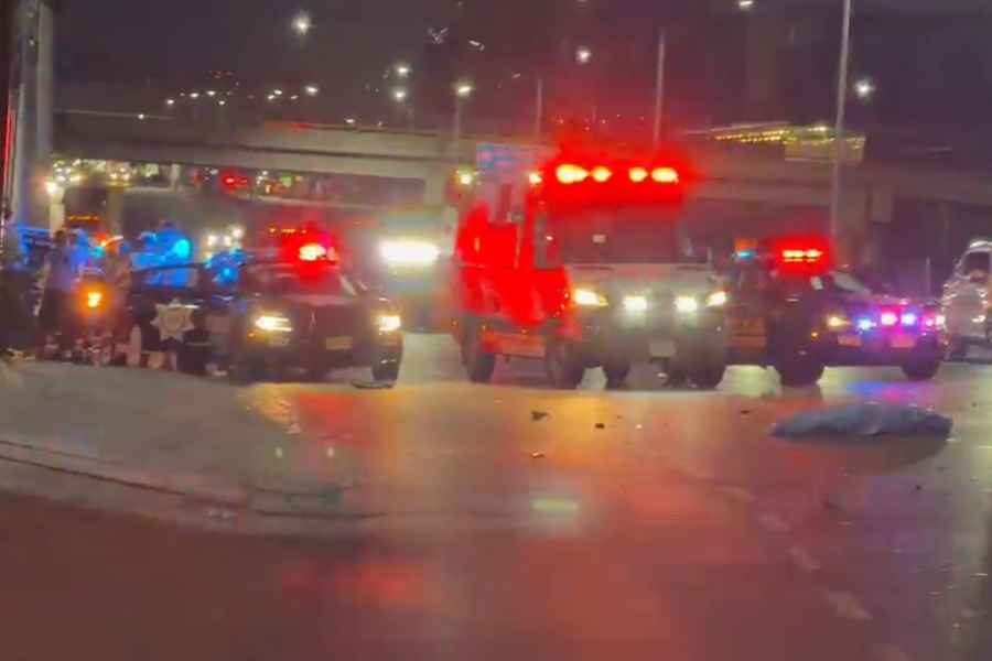 Monterrey peatón en Carretera Nacional