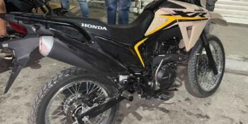 Motociclista choque centro de El Mante