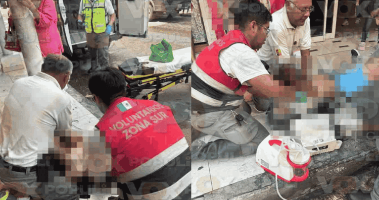 Muere hombre infarto Tampico
