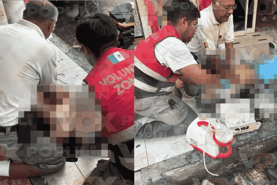 Muere hombre infarto Tampico