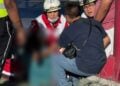 Mujer atropellada motociclista Apodaca
