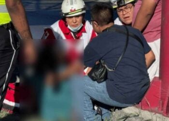Mujer atropellada motociclista Apodaca