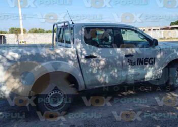 Mujer choque múltiple en Güémez