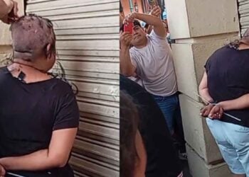 Mujer retenida rapada Tampico