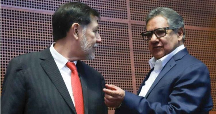 Noroña distanciamiento Higinio Martinez