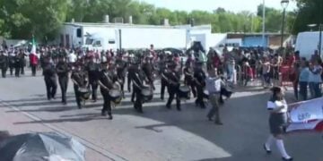 Nuevo Laredo desfile cívico