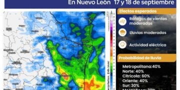 Nuevo León lluvias hoy