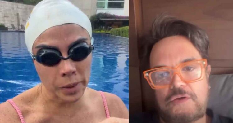 Paola Rojas mensaje Aleks Syntek