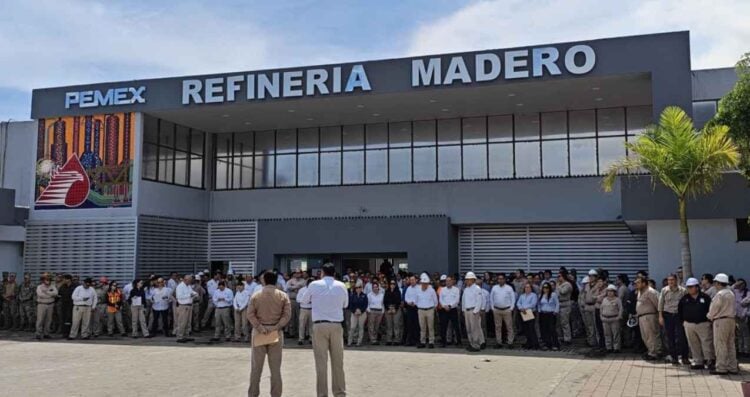 Pemex simulacro nacional en Tamaulipas