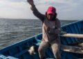 Pescadores captura camarón Tamaulipas