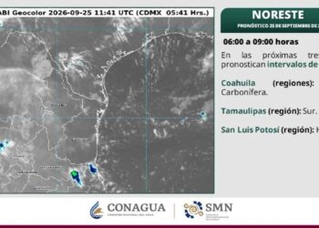 Pronóstico para Tamaulipas hoy