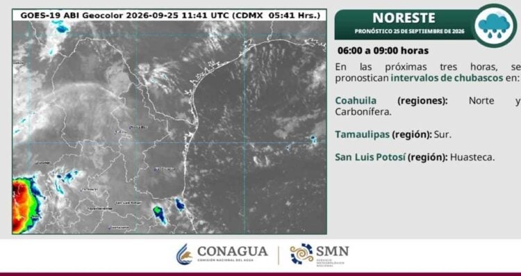 Pronóstico para Tamaulipas hoy