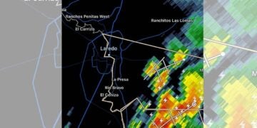 Protección Civil lluvias Nuevo Laredo