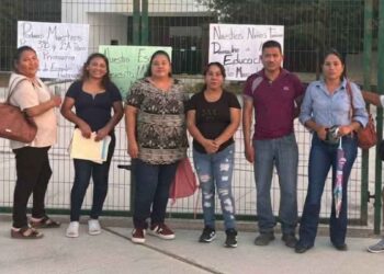 Protestan CREDE Nuevo Laredo