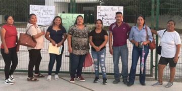 Protestan CREDE Nuevo Laredo