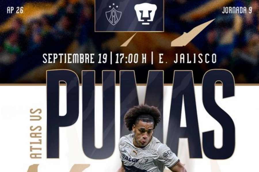 Pumas Atlas en la J9