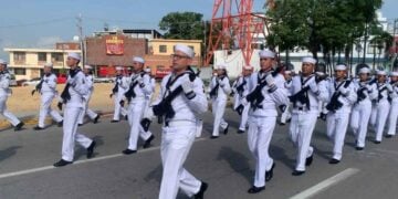SEMAR desfile Independencia Tampico
