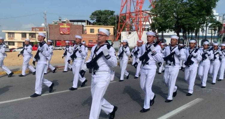 SEMAR desfile Independencia Tampico
