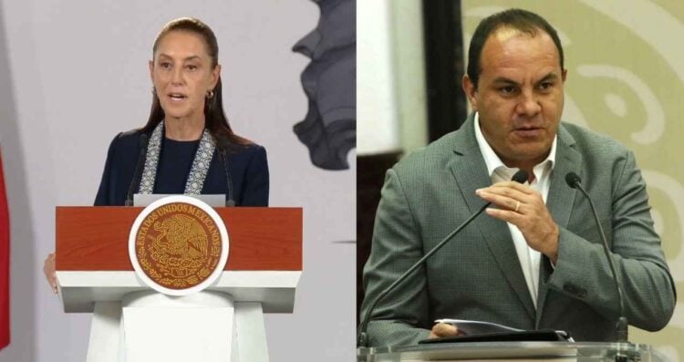 Sheinbaum denuncia Cuauhtémoc Blanco