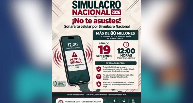 Simulacro Nacional 2026 Matamoros