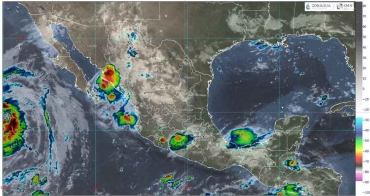 Tamaulipas con las lluvias este sábado