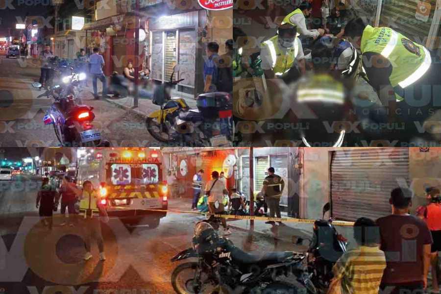 Tampico joven motociclista vehículo