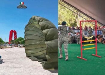 Tampico la exposición militar