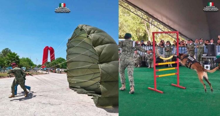 Tampico la exposición militar