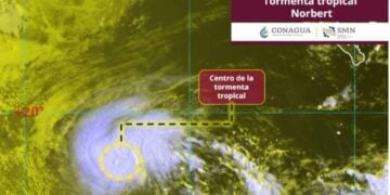 Tormenta tropical Norbert Huracán
