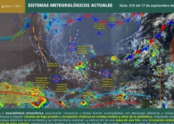 Tormentas más intensas hoy jueves