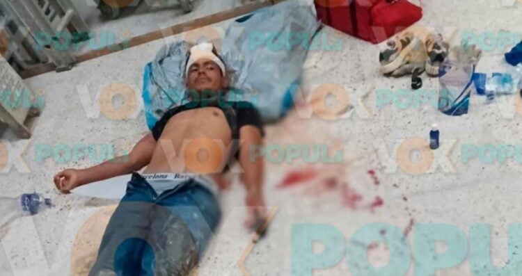Trabajador centro comercial en Tampico