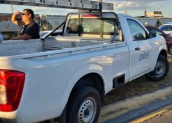 Trabajador choque en Nuevo Laredo