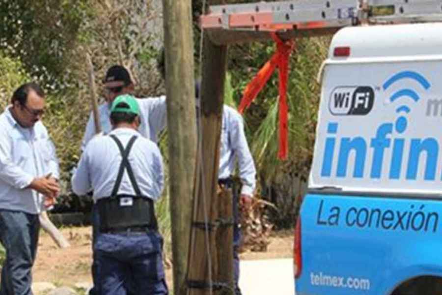 Trabajadores  Telmex  personal Matamoros