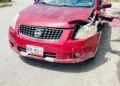 Tráiler y automóvil choque El Mante